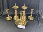  Preview image for Lot# 357 - Brass Candle Holders and Stan 