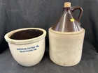  Preview image for Lot# 371 - Stoneware Storage Crock w/ Ju 