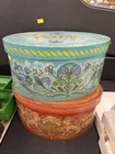  Preview image for Lot# 466 - 2 Contemporary Band Boxes 