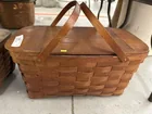  Preview image for Lot# 511 - Split Oak Woven Picnic Basket 