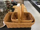  Preview image for Lot# 516 - 3 Longaberger Baskets 