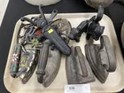 Preview image for Lot# 539 - Flat Irons w/ Boot Jack 
