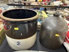  Preview image for Lot# 605 - Stoneware Storage Jar w/ Cork 