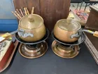  Preview image for Lot# 649 - 2 Copper Fondue Pots 