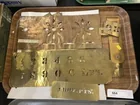  Preview image for Lot# 664 - Brass Stencils 