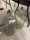  Preview image for Lot# 673 - 2 Glass Water Bottles 