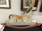  Preview image for Lot# 801 - Wooden Rocking Horse Side 