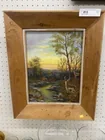  Preview image for Lot# 813 - Framed Oil on Board 
