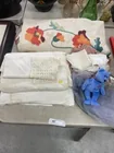  Preview image for Lot# 887 - Heavily Worn Quilt w/ Textile 