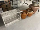  Preview image for Lot# 923 - Assortment of Planters w/ Bir 