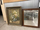  Preview image for Lot# 960 - Mirror w/ Framed Print 