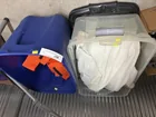  Preview image for Lot# 967 - 2 Storage Totes w/ Nylon Slin 
