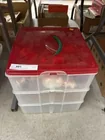  Preview image for Lot# 991 - Storage Tote of Christmas Orn 