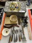  Preview image for Lot# 1048 - Bread Box w/ Utensils 