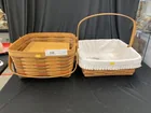  Preview image for Lot# 339 - (2) Longaberger Baskets 