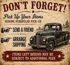  Preview image for Lot# 1e - Pickup date & time 