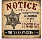  Preview image for Lot# 1g - There is a security alarm at t 