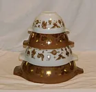 Preview image for Lot# 142 - Set of four 1962 Pyrex Early  