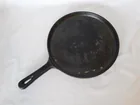  Preview image for Lot# 192 - Unmarked cast iron 10" griddl 