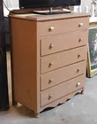  Preview image for Lot# 238 - Antique oak 5 drawer chest, p 
