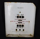  Preview image for Lot# 8 - 1950s porcelain gas station pum 