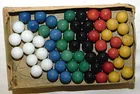 Preview image for Lot# 65 - Box of vintage solid color gla 