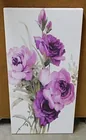  Preview image for Lot# 233 - Wall art: Pink & purple roses 