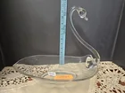  Preview image for Lot# 61 - Sassy clear glass swan candy/n 