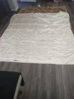  Preview image for Lot# 158 - Vtg satin tablecloth. Handmad 