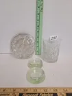  Preview image for Lot# 251 - 4 pcs glass includes vtg clea 