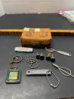  Preview image for Lot# 319 - Leather Box with Cufflinks, k 