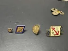  Preview image for Lot# 361 - 14 K and 10 K topped pins nav 