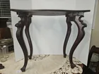  Preview image for Lot# 71 - Small antique wooden accent ta 
