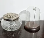  Preview image for Lot# 96 - Sterling lidded dresser jar wi 