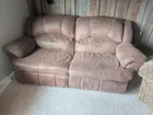  Preview image for double recliner loveseat - some wear 