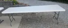  Preview image for 8' fiberglass folding table 