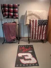  Preview image for USA flag, Dale Earnhardt flag, blankets, 