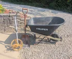  Preview image for tuper heavy plastic wheelbarrow, shovel, 