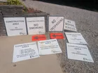  Preview image for metal road signs 