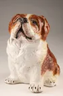  Preview image for Hand Painted Ceramic Saint Bernard Dog, 
