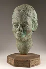  Preview image for Modernist Bronze Portrait Bust of A 