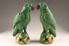  Preview image for Pair Antique Chinese Sancai Glazed 