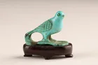  Preview image for Chinese Miniature Carved Turquoise Bird 