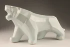  Preview image for Signed Japanese Cubist Ceramic Ikebana 