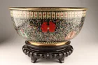  Preview image for Large Chinese Cloisonne Enamel Bowl by 