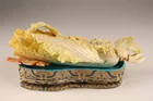  Preview image for Chinese Carved Figural Cabbage Leaf with 