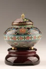  Preview image for Antique Japanese Small Cloisonne Lidded 