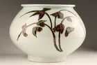  Preview image for Korean Iron-Painted White Porcelain Jar 