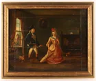  Preview image for 19th C French School Oil on Panel 