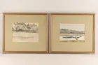  Preview image for Two Polish Pen and Watercolour Paintings 